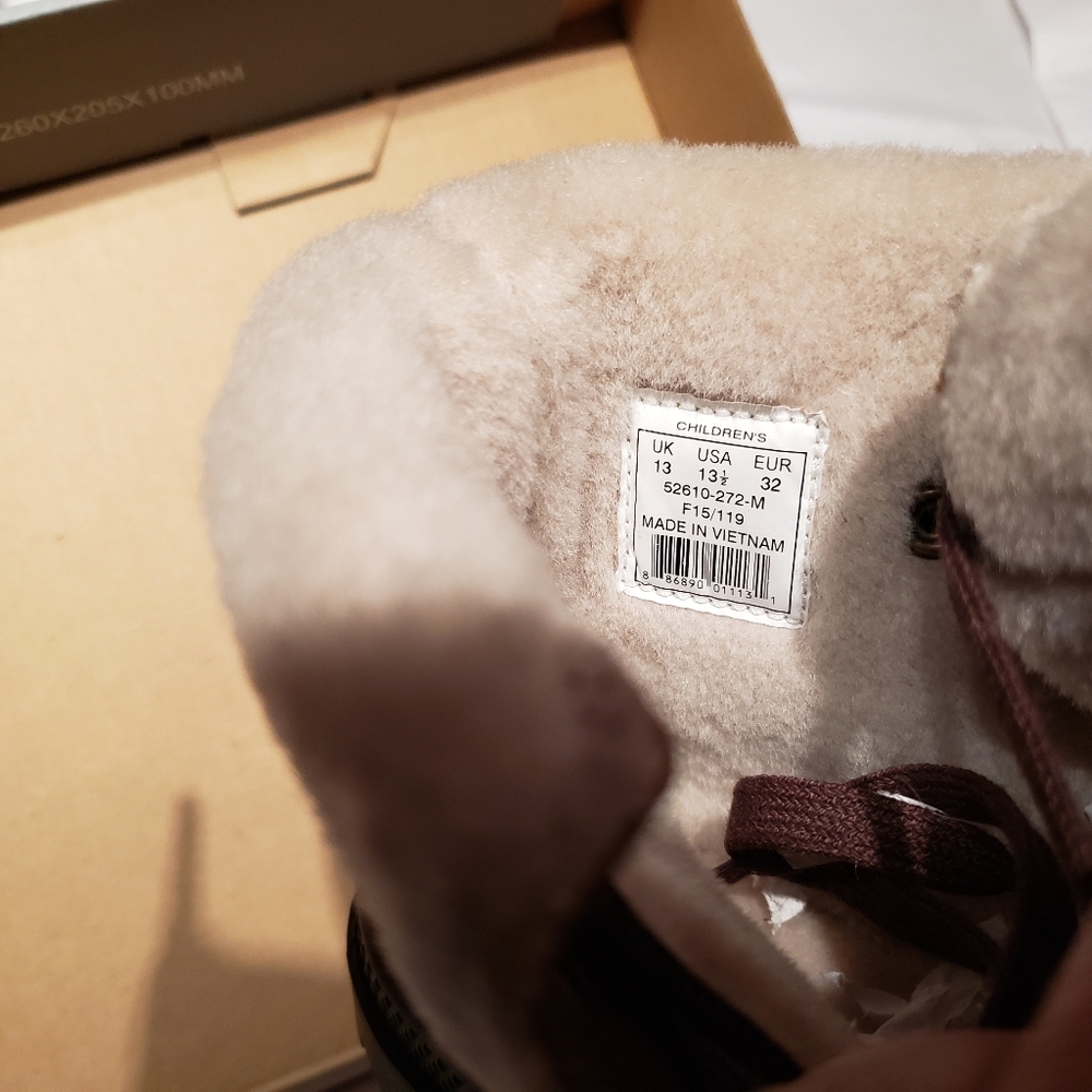 Palladium New CHILDREN's 2 ZIP Leather PILOT Cuffed KIDS Boots UNISEX NIB 🎉HP - Picture 9 of 16